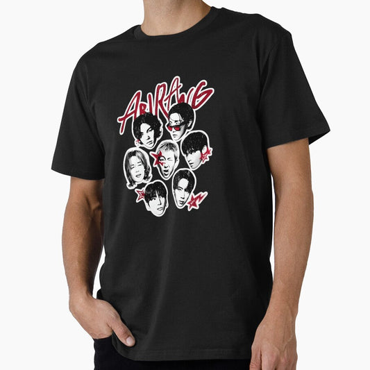 Arirang Bts Pop Art by LorenBehre Unisex T-shirt, Sweatshirt, Hoodie, Long Sleeve Tee - T-Shirt, Sweatshirt, Hoodie