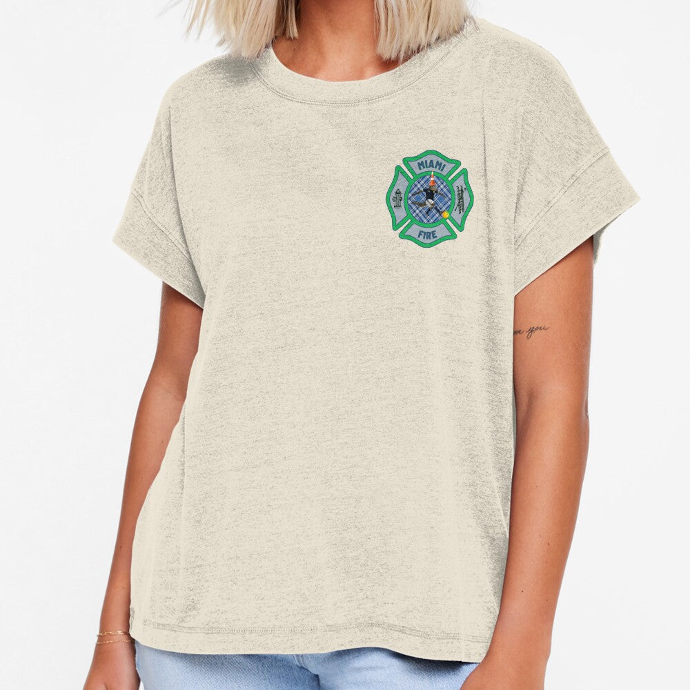 Miami Fire x Tartan Army Alligator Maltese Cross by BerlinerKatzen Unisex T-shirt, Sweatshirt, Hoodie, Long Sleeve Tee - T-Shirt, Sweatshirt, Hoodie