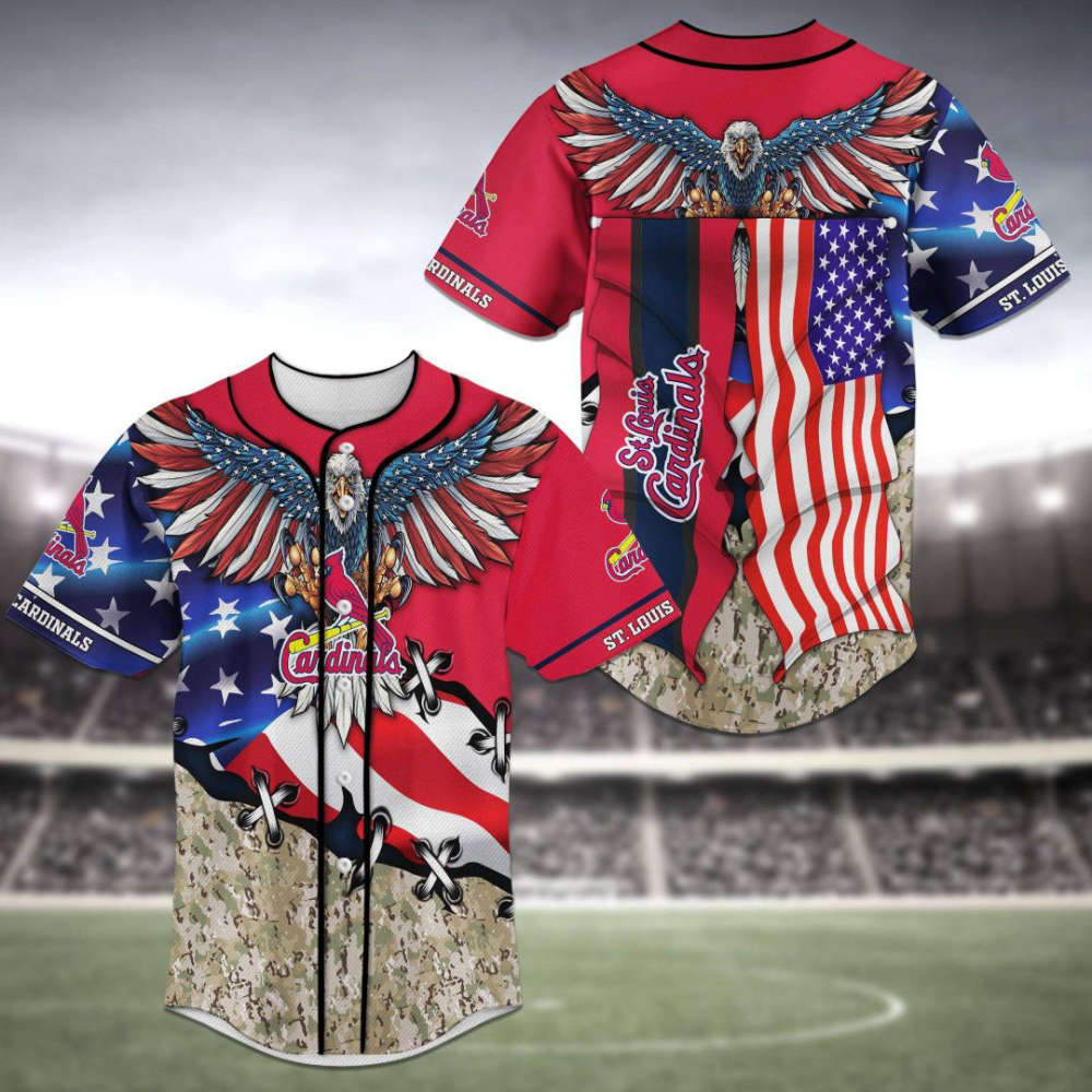 Authentic St Louis Cardinals Baseball Jersey -: Show Your Team Spirit! - lylyprint.com baseball jersey product view 2