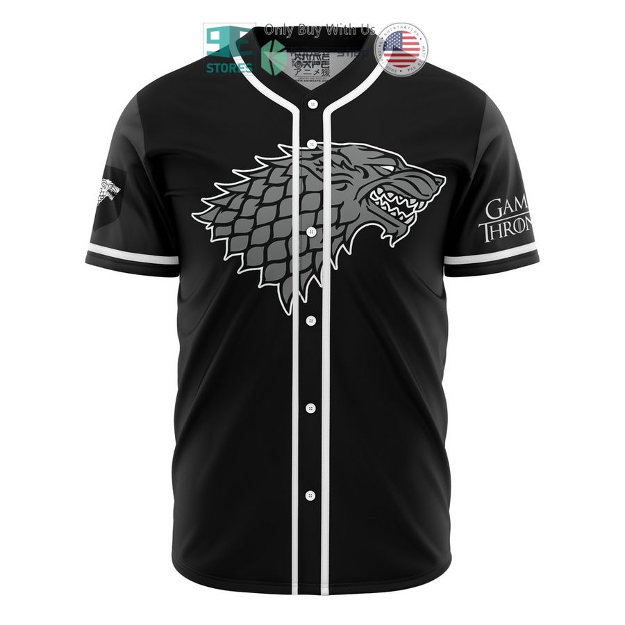 BEST Starks Game of Thrones Baseball Jersey baseball jersey product view 1