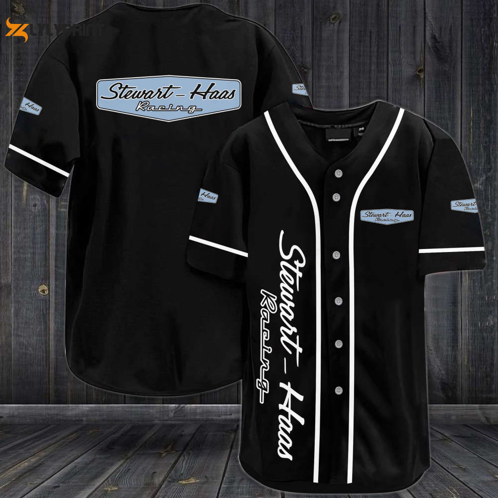 Stewart-Haas Racing Baseball Jersey - Gift for Men Women - lylyprint.com baseball jersey product view 1