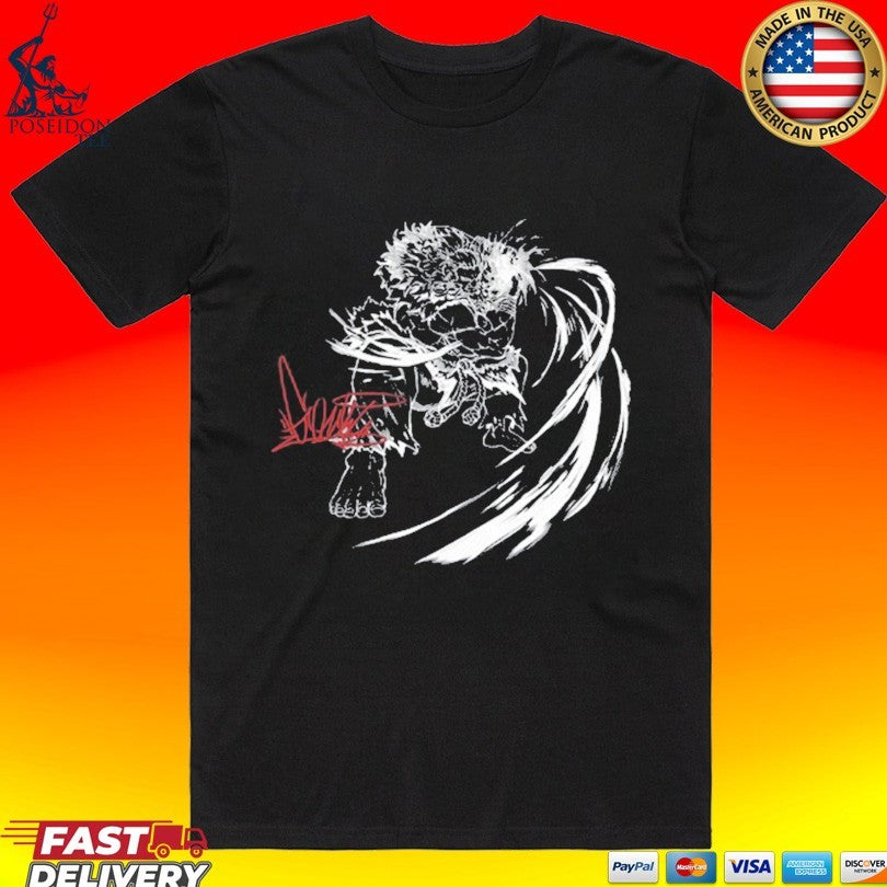 Street Fighter Battle Canvas Series Street Fighter 6 Akuma T-shirt Unisex T-shirt, Sweatshirt, Hoodie, Long Sleeve Tee - T-Shirt, Sweatshirt, Hoodie