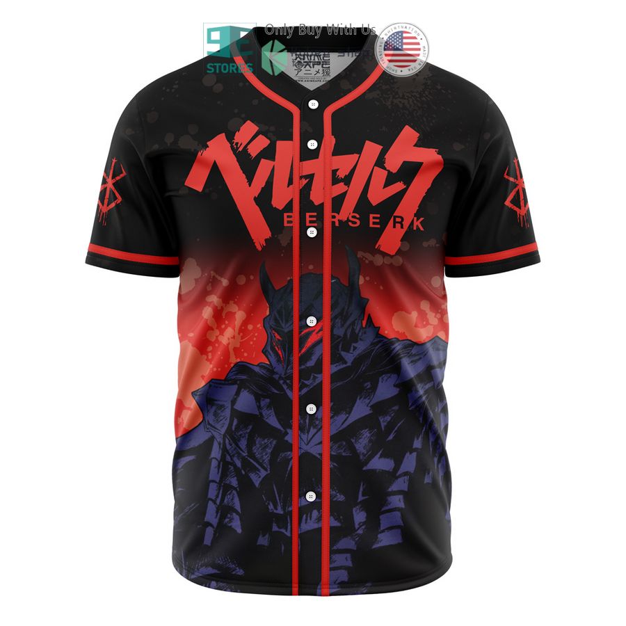 BEST Struggler Berserk Baseball Jersey baseball jersey product view 1
