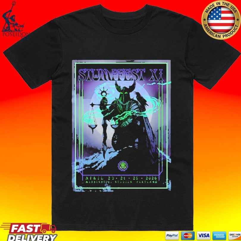 Stumpfest Xi April 23, 24, 25 2026 Mississippi Studios Portland Event T-shirt Unisex T-shirt, Sweatshirt, Hoodie, Long Sleeve Tee - T-Shirt, Sweatshirt, Hoodie