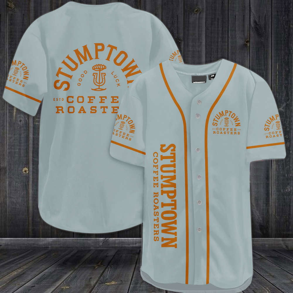 Stumptown Roasters Coffee Baseball Jersey baseball jersey product view 2