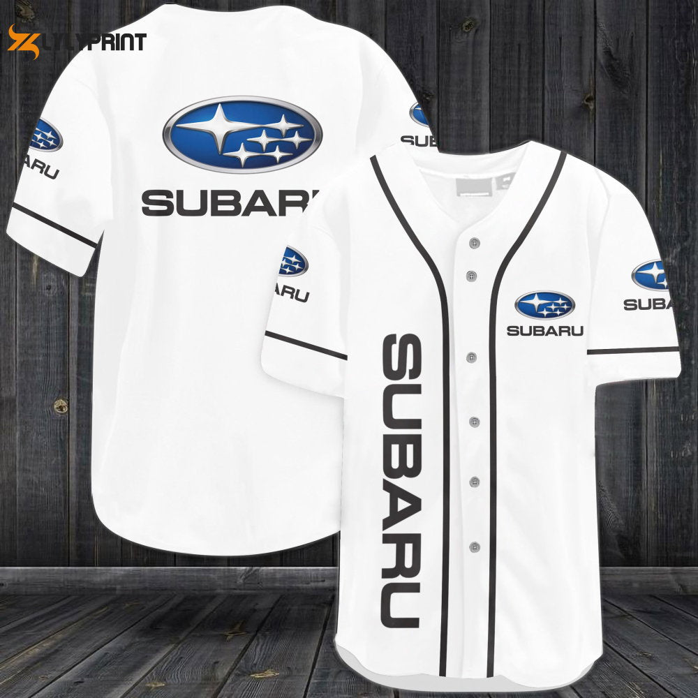 Subaru Baseball Jersey - Perfect Gift for Men & Women High-Quality Design - lylyprint.com baseball jersey product view 1