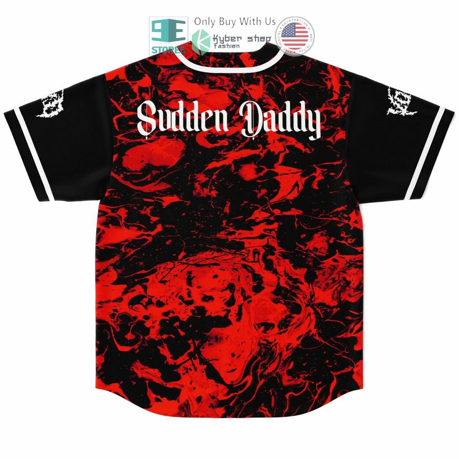 BEST Svdden daddy Svdden Death Baseball Jersey baseball jersey product view 1