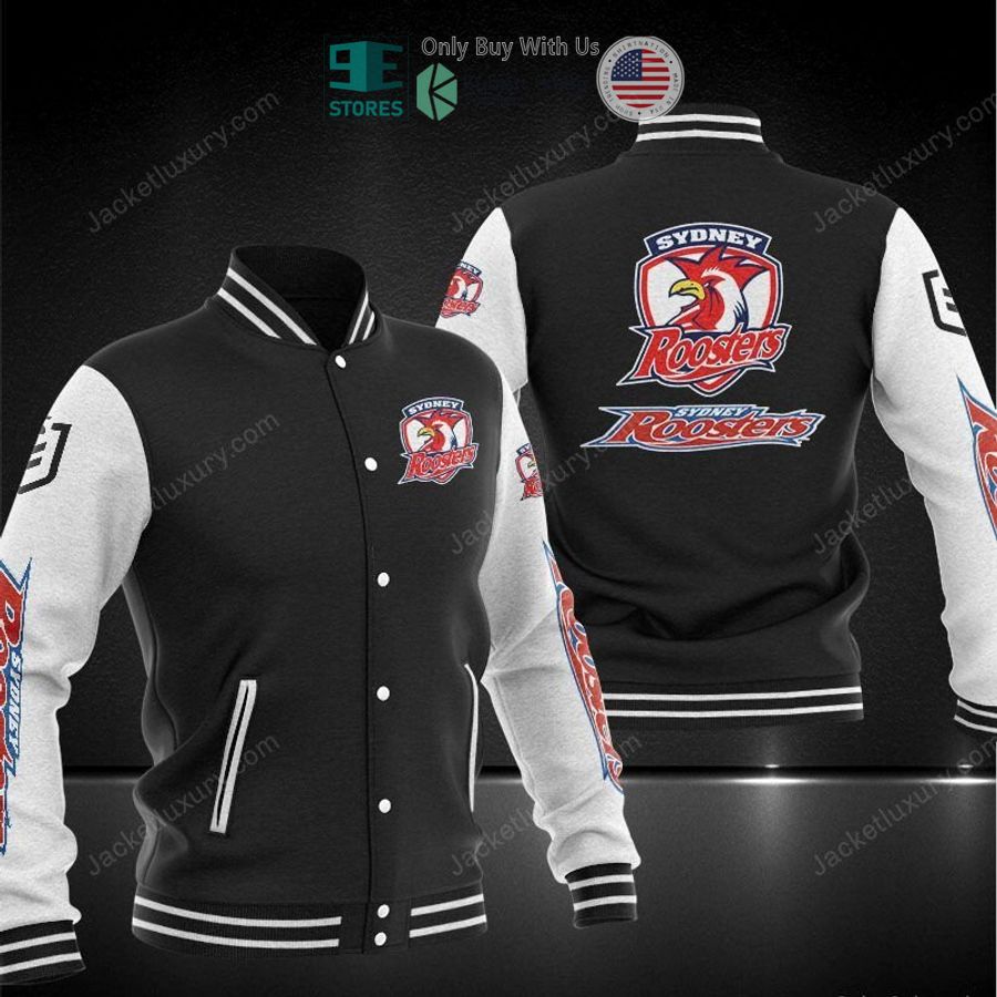 BEST Sydney Roosters Baseball Jacket baseball jersey product view 1