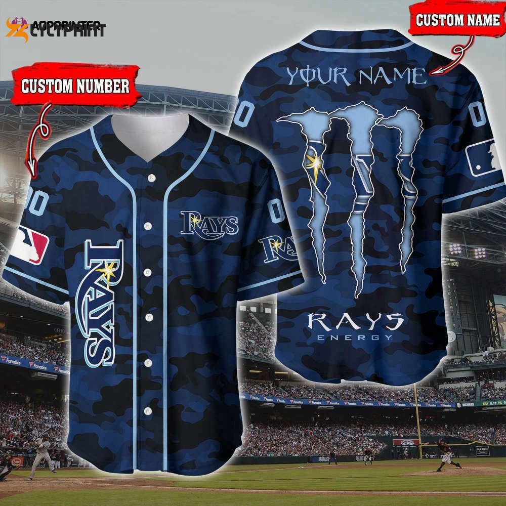 Tampa Bay Rays Baseball Jersey BJ0031 - lylyprint.com baseball jersey product view 1