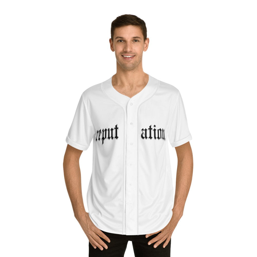 Taylor baseball jersey reputation - lylyprint.com baseball jersey product view 3