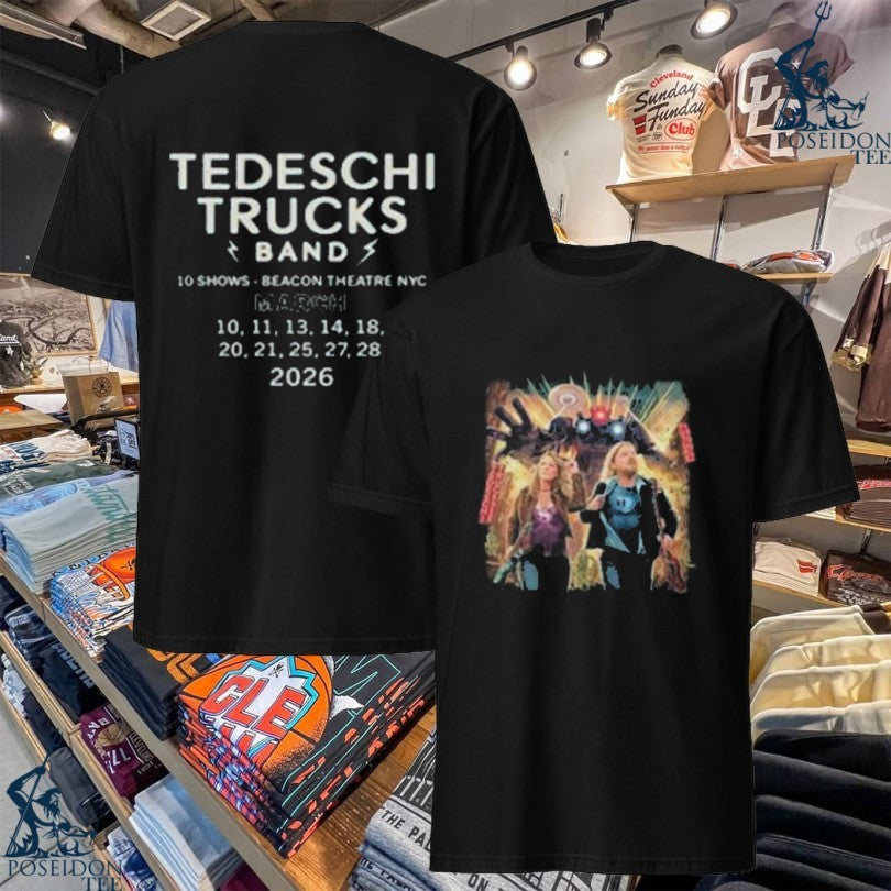 Tedeschi Trucks Band Beacon Exclusive Album Cover T-shirt Unisex T-shirt, Sweatshirt, Hoodie, Long Sleeve Tee - T-Shirt, Sweatshirt, Hoodie