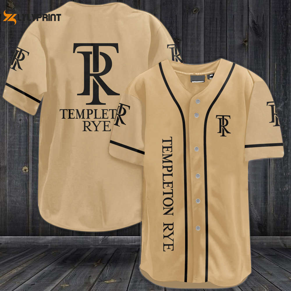 Templeton Rye Baseball Jersey - lylyprint.com baseball jersey product view 1