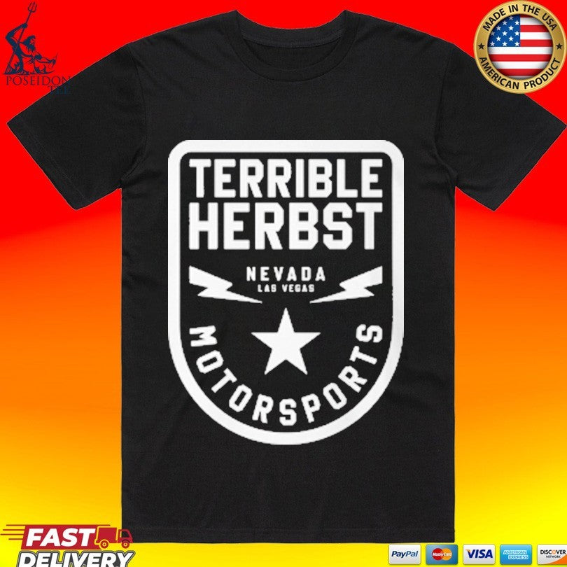 Terrible Herbst Motorsports Nevada T-shirt Unisex T-shirt, Sweatshirt, Hoodie, Long Sleeve Tee - T-Shirt, Sweatshirt, Hoodie