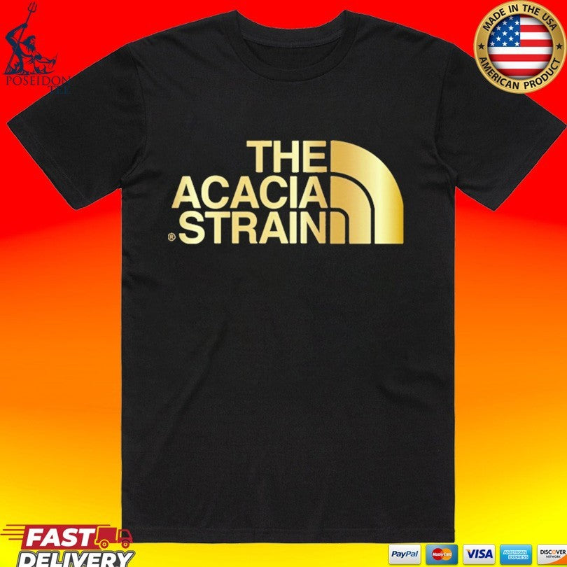 The Acacia Strain Stack Arch Gold Foil T-shirt Unisex T-shirt, Sweatshirt, Hoodie, Long Sleeve Tee - T-Shirt, Sweatshirt, Hoodie
