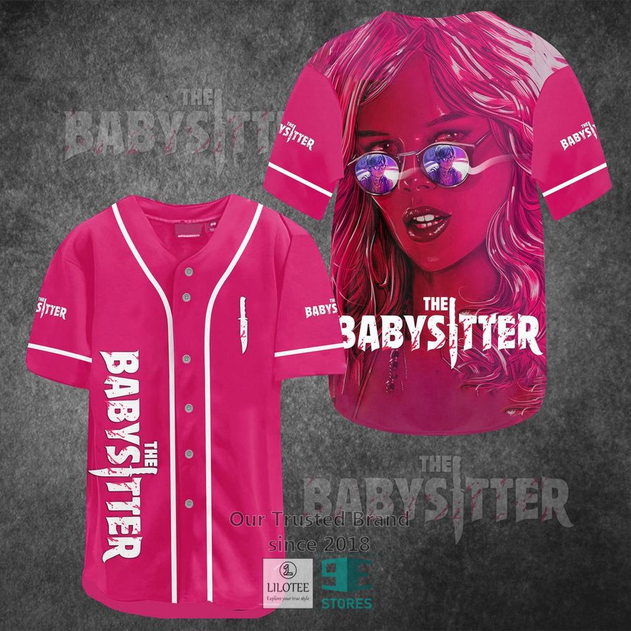 The babysister Horror Movie Baseball Jersey baseball jersey product view 1