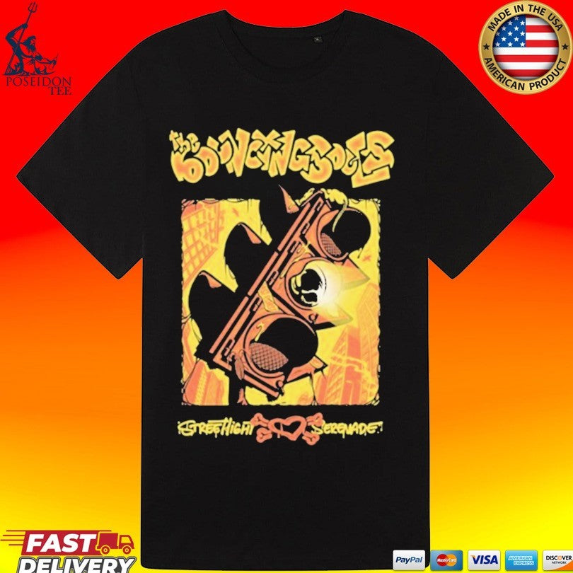 The Bouncing Souls Summer Vacation Traffic Light - Adult & Kids T-Shirts, Sweatshirts & Hoodies apparel design preview 3