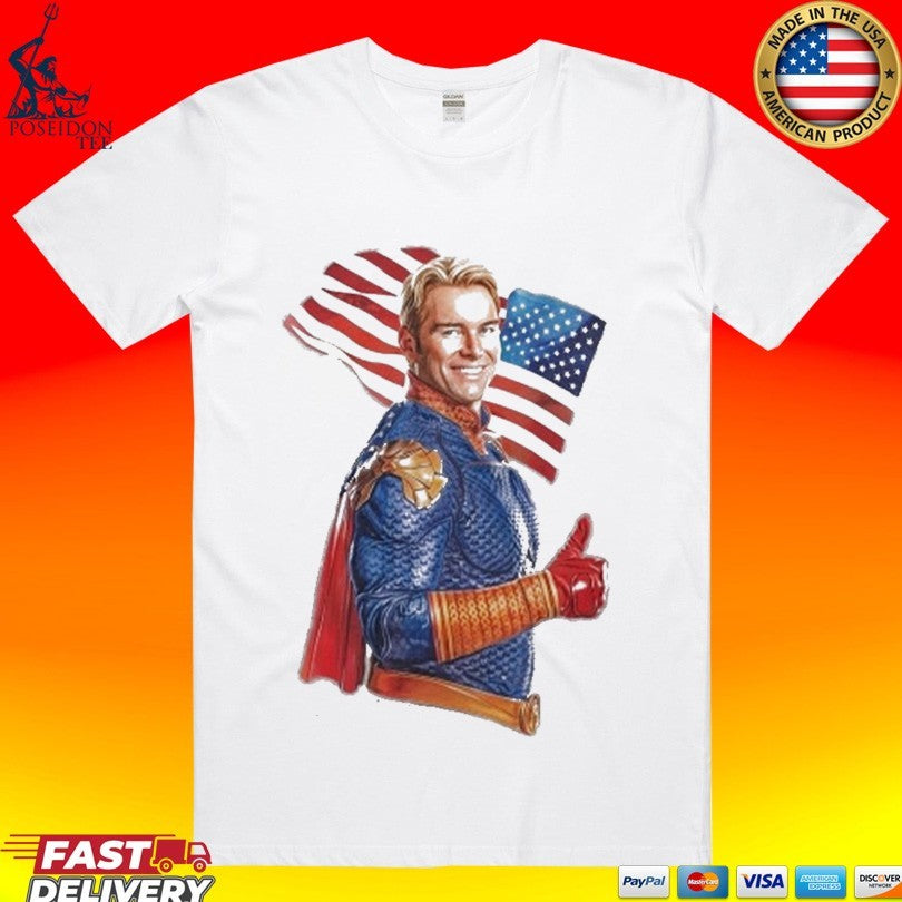 The Boys Season 5 Jack Quaid Homelander Freedom Camp 37 Prisoner T-shirt Unisex T-shirt, Sweatshirt, Hoodie, Long Sleeve Tee - T-Shirt, Sweatshirt, Hoodie