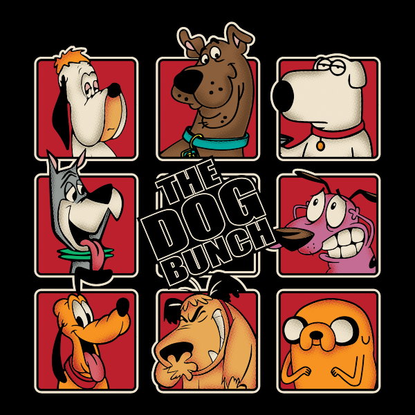 The Dog Bunch Unisex T-shirt, Sweatshirt, Hoodie, Long Sleeve Tee - T-Shirt, Sweatshirt, Hoodie