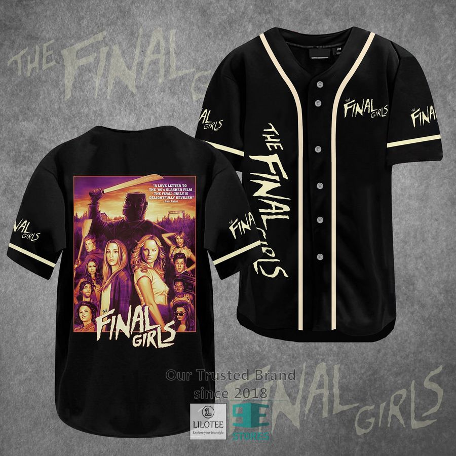 The Final Girls Horror Movie Baseball Jersey baseball jersey product view 1