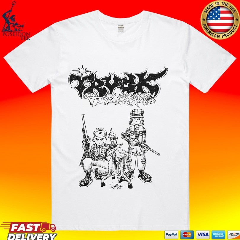 The Flenser Truck Violence Deer Shirt Unisex T-shirt, Sweatshirt, Hoodie, Long Sleeve Tee - T-Shirt, Sweatshirt, Hoodie