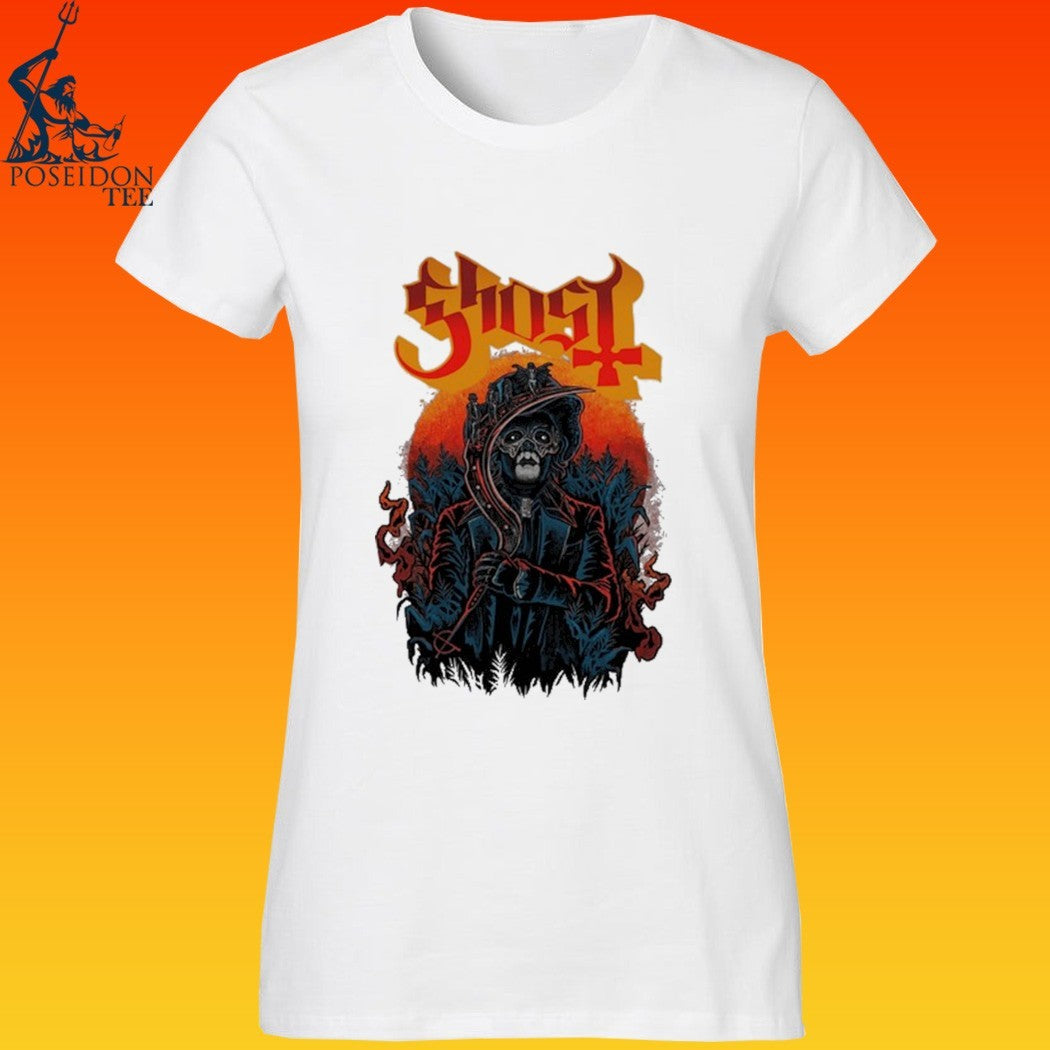 The Ghost Black Harvest - Adult & Kids T-Shirts, Sweatshirts & Hoodies apparel design preview 3