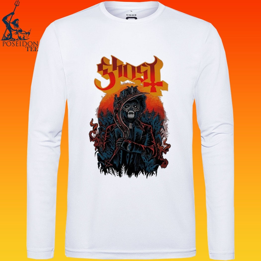 The Ghost Black Harvest - Adult & Kids T-Shirts, Sweatshirts & Hoodies apparel design preview 4