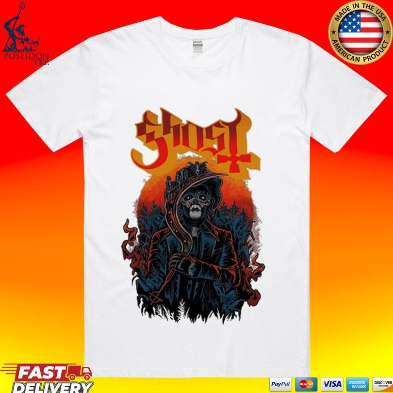 The Ghost Black Harvest T-shirt Unisex T-shirt, Sweatshirt, Hoodie, Long Sleeve Tee - T-Shirt, Sweatshirt, Hoodie