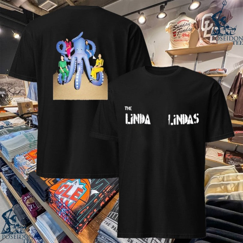 The Linda Lindas Octo Adult Black T-shirt Unisex T-shirt, Sweatshirt, Hoodie, Long Sleeve Tee - T-Shirt, Sweatshirt, Hoodie