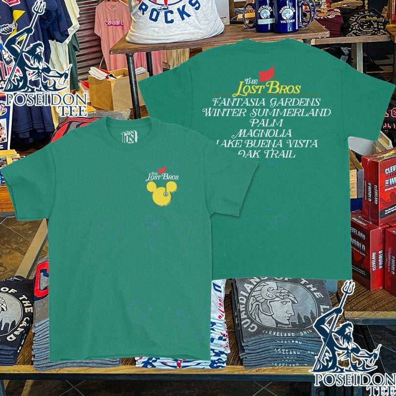 The Lost Bros Masters Golf Fantasia Gardens Winter Summerland Palm Magnolia Lake Buena Vista Oak Trail T-shirt - T-Shirt, Sweatshirt, Hoodie