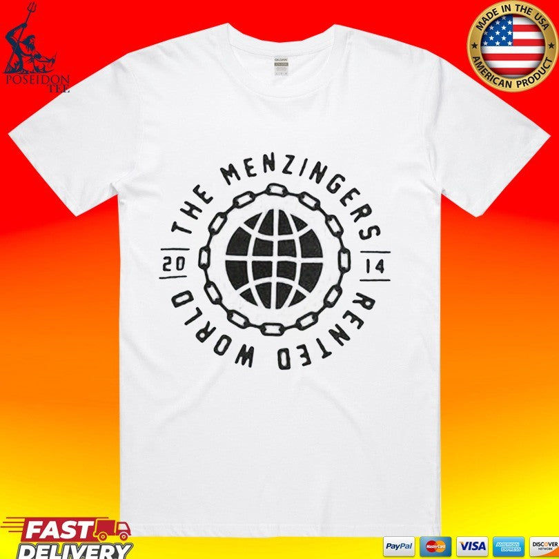 The Menzingers Rented World Atlas T-shirt Unisex T-shirt, Sweatshirt, Hoodie, Long Sleeve Tee - T-Shirt, Sweatshirt, Hoodie