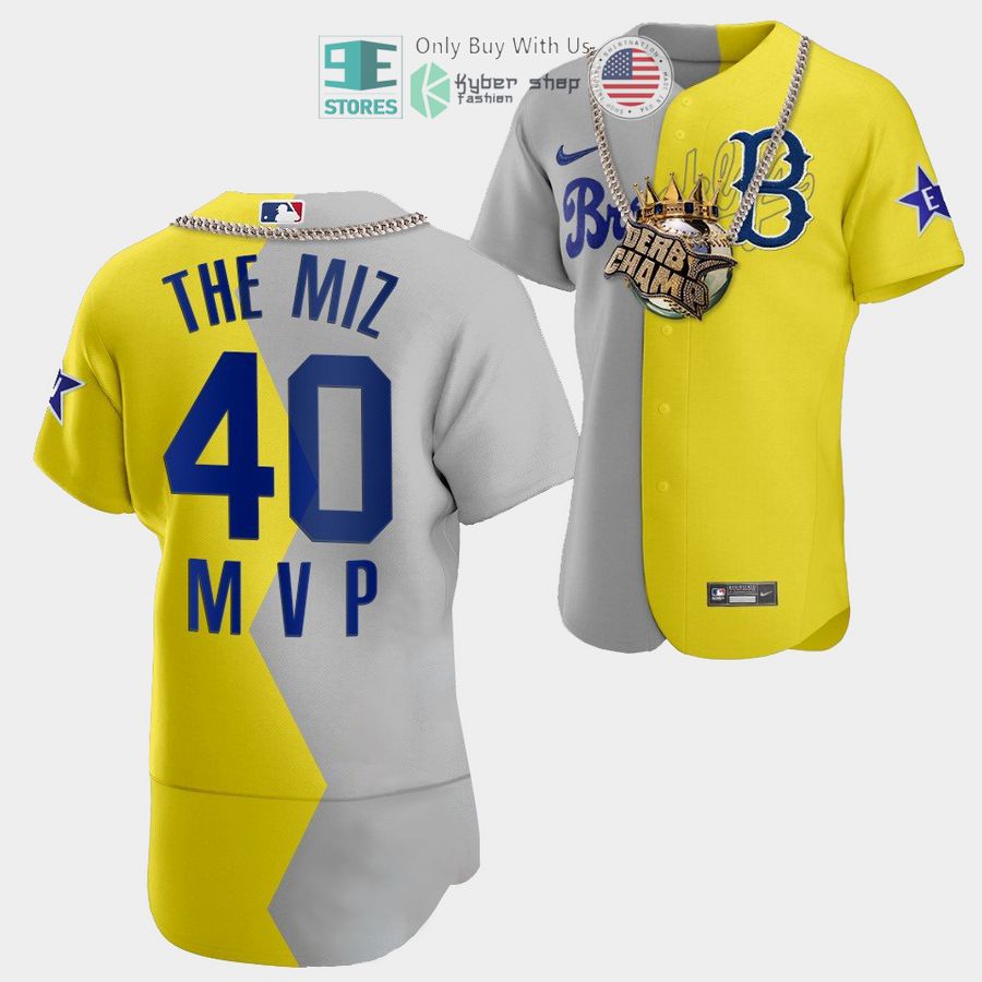 BEST The Miz 40 MVP Baseball Jersey baseball jersey product view 1
