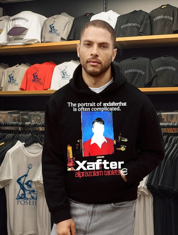 The Portrait Of Andafterthat Is Often Complicated - Adult & Kids T-Shirts, Sweatshirts & Hoodies apparel design preview 2