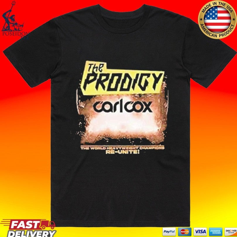 The Prodigy Tour Uk & Ireland 2026 T-shirt Unisex T-shirt, Sweatshirt, Hoodie, Long Sleeve Tee - T-Shirt, Sweatshirt, Hoodie