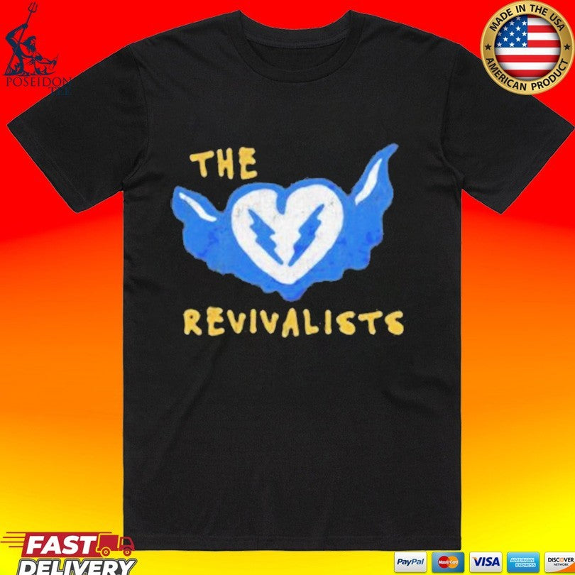 The Revivalists Heart Stop T-shirt Unisex T-shirt, Sweatshirt, Hoodie, Long Sleeve Tee - T-Shirt, Sweatshirt, Hoodie