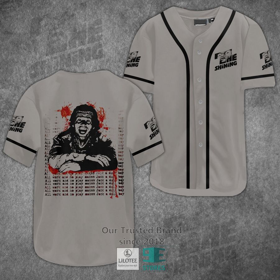 The Shining Horror Movie Baseball Jersey baseball jersey product view 1
