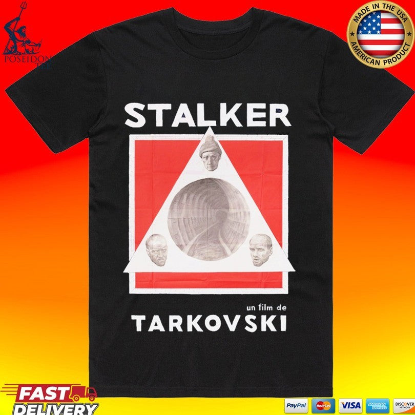 The Stalker Un Film De Tarkovski T-shirt Unisex T-shirt, Sweatshirt, Hoodie, Long Sleeve Tee - T-Shirt, Sweatshirt, Hoodie