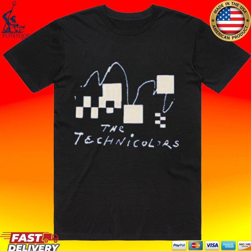 The Technicolors 2026 Tour T-shirt Unisex T-shirt, Sweatshirt, Hoodie, Long Sleeve Tee - T-Shirt, Sweatshirt, Hoodie