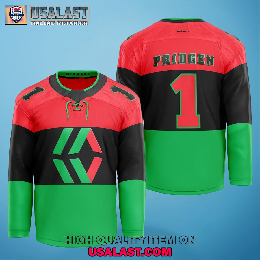 Thomas Pridgen Drummer Hockey Jersey hockey jersey product view 1