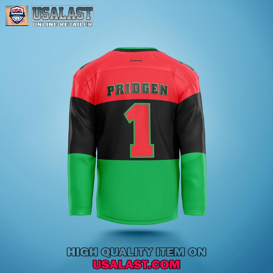 Thomas Pridgen Drummer Hockey Jersey hockey jersey product view 2