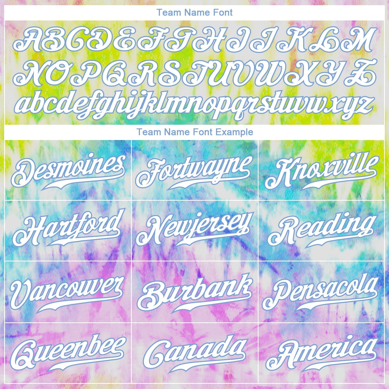 Custom Tie Dye Pink-Light Blue 3D Rainbow Authentic Baseball Jersey baseball jersey product view 4