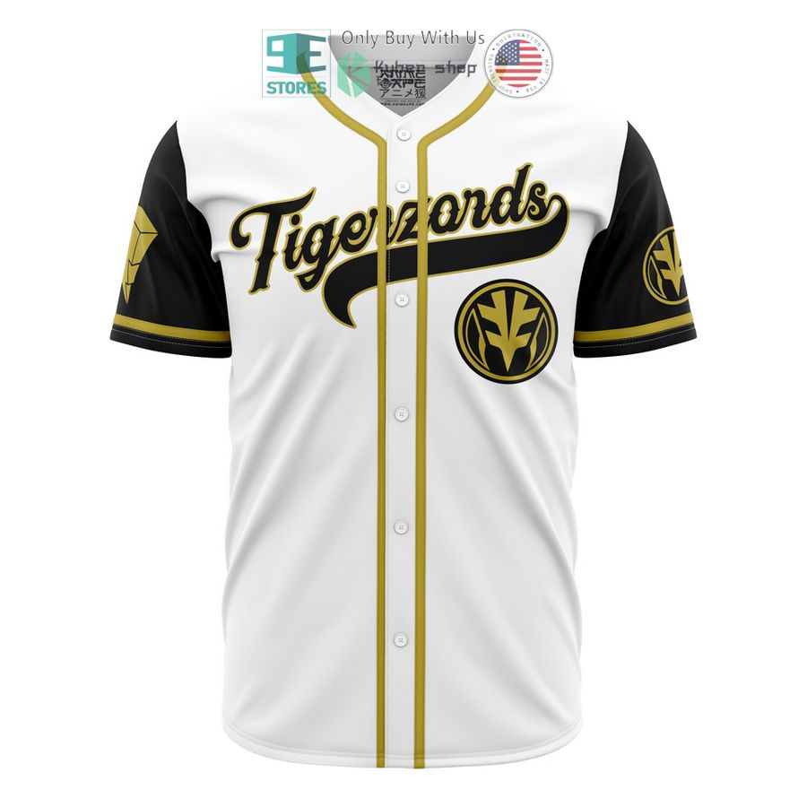 BEST Tigerzords Power Rangers Baseball Jersey baseball jersey product view 1