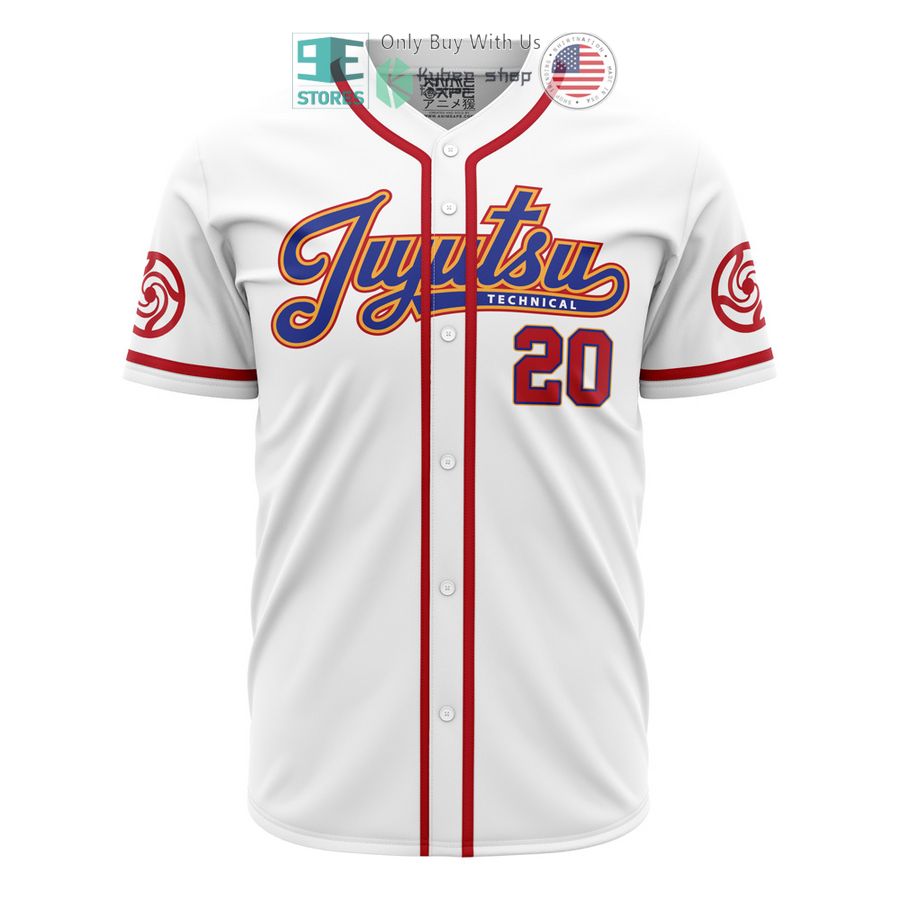 BEST Tokyo Jujutsu High Jujutsu Kaisen Baseball Jersey baseball jersey product view 1