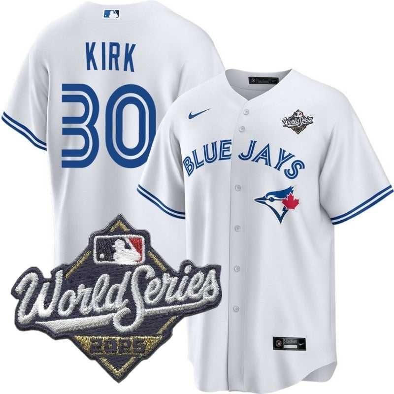 toronto blue jays #30 alejandro kirk home Baseball Jersey baseball jersey product view 1