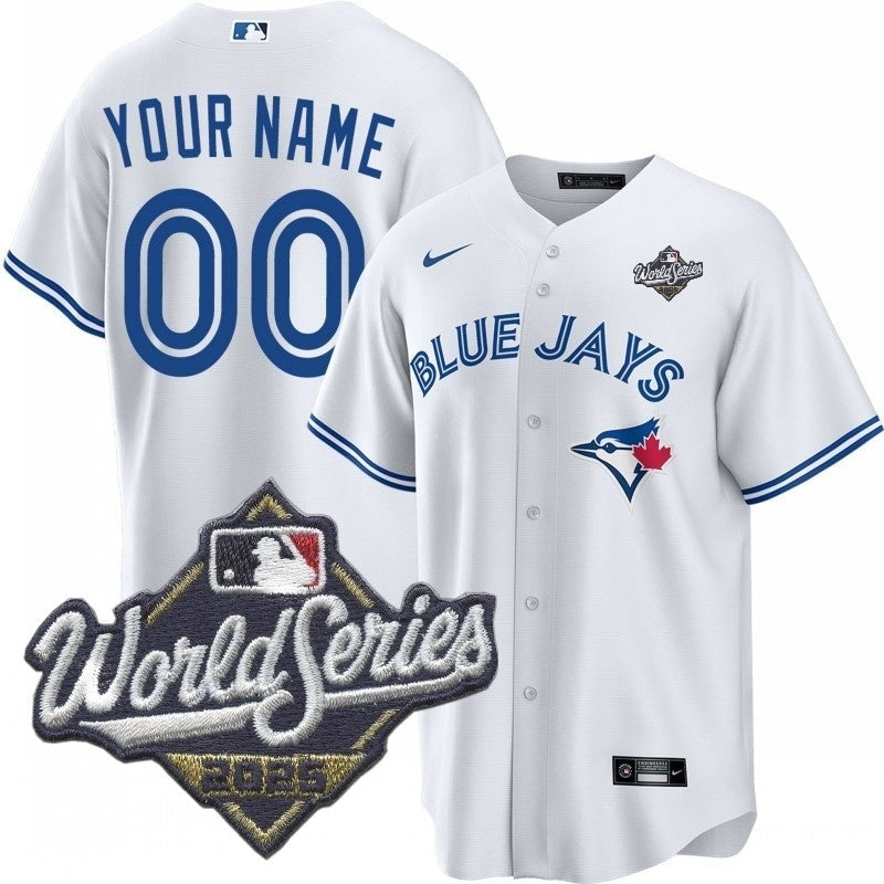 toronto blue jays custom home Baseball Jersey baseball jersey product view 1