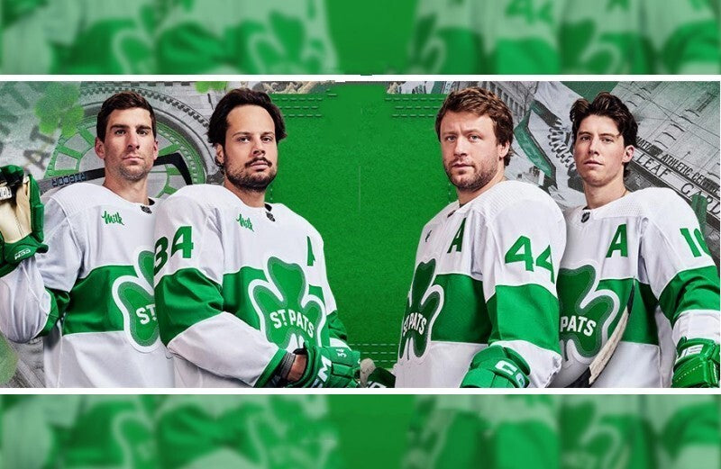 toronto maple leafs 2024 st. pats jerseys (1)__conew1 Hockey Jersey hockey jersey product view 1