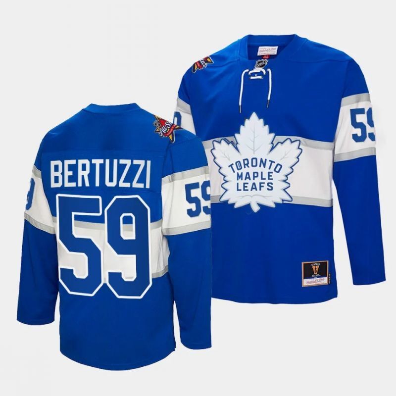 toronto maple leafs #59 tyler bertuzzi royal 2024 nhl all-star Hockey Jersey hockey jersey product view 1