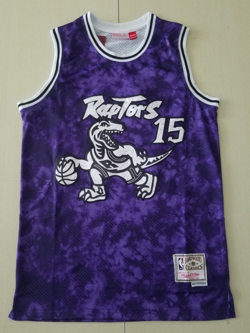 toronto raptors #15 vince carter Raptors 15 Edition s-xxl Style 2 Basketball Jersey basketball jersey product view 1