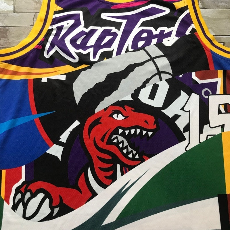toronto raptors #15 vince carter Raptors 15 # Classic s-xxl Size Style 3 Basketball Jersey basketball jersey product view 1
