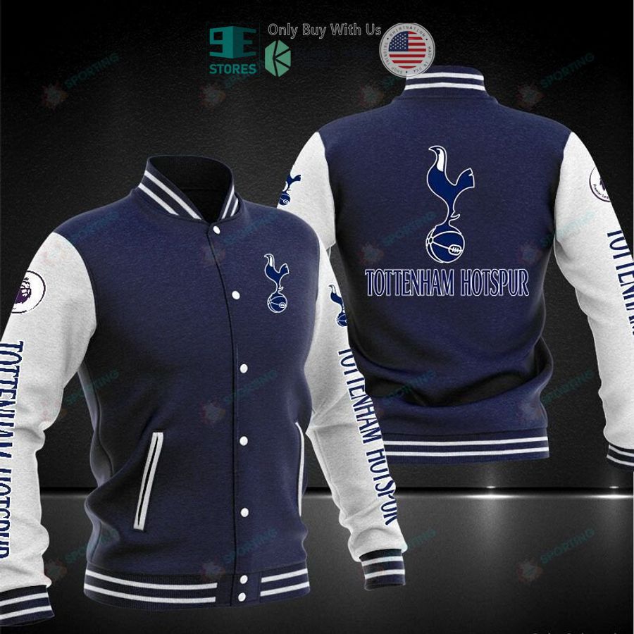 BEST Tottenham Hotspur Baseball Jacket baseball jersey product view 1