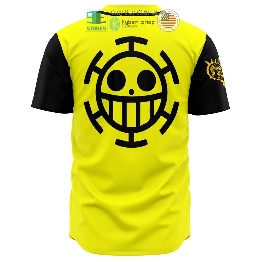 BEST Trafalgar Law logo Onepiece Baseball Jersey baseball jersey product view 1